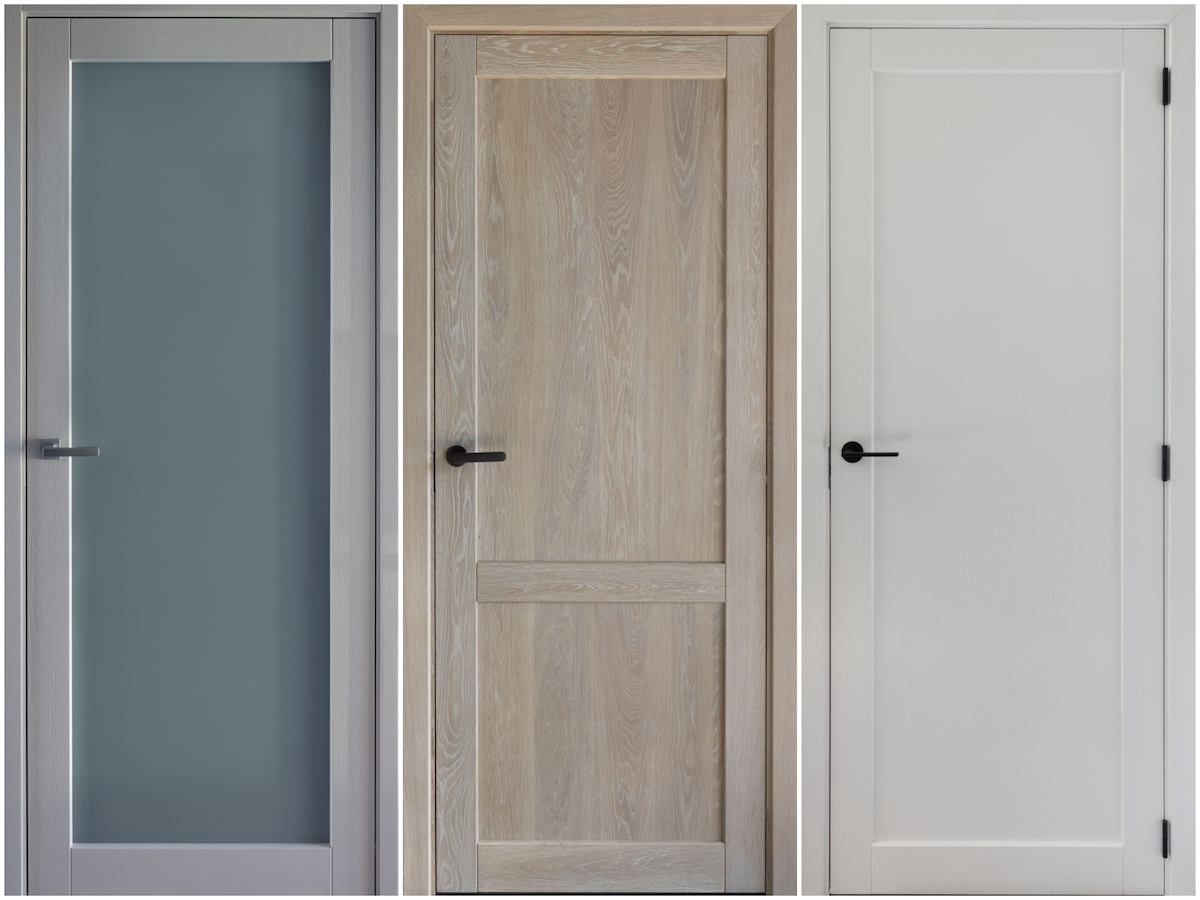 panel syle oak doors london